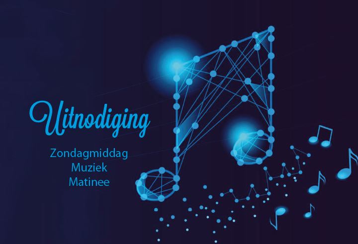Uitnodiging Muziek Matinee 1 oktober 2023
